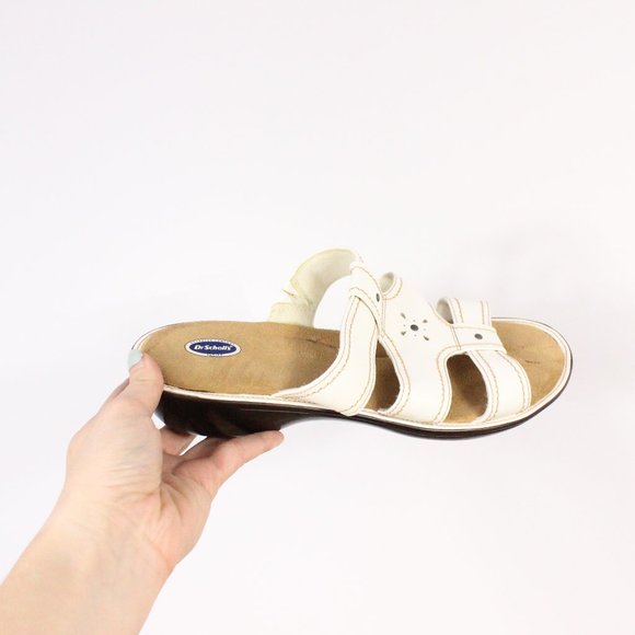 *Dr Scholls Adela White Sandal - Picture 1 of 4